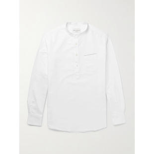 衬衫 男士 Auguste 旧式 Officine 衣领棉质牛津衬衫 Générale