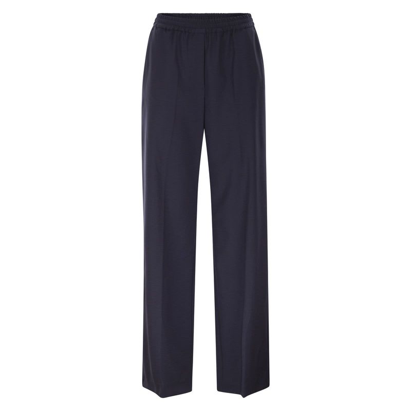 Weekend Max Mara 女士 SS26 长裤 WKDMALLO - Pure 羊毛帆布裤子图片