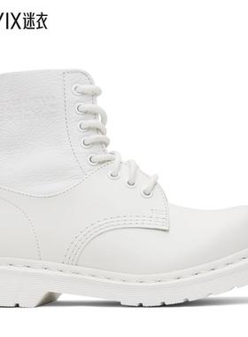 MM6 Maison Margiela马吉拉 男款白色 Dr. Martens 联名 1460 Twi