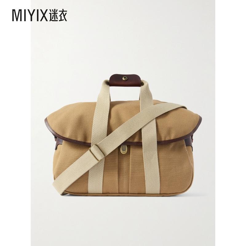 【春夏新品】BLEU DE CHAUFFE 男士Musette Business Leather and
