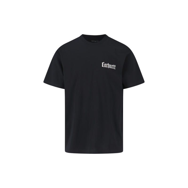 Carhartt WIP 男士 FW25 T恤 and Polos T恤黑色T恤