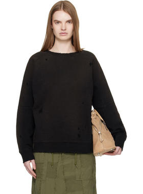 Needles 女士 卫衣 黑色 Darts 套头衫