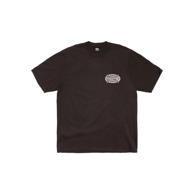 Stüssy 男士 FW25 T恤 Champion 卵形棉质T恤