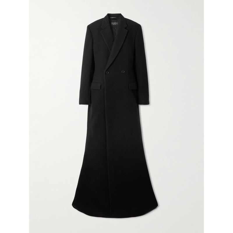 Balenciaga 女士 FW25 大衣 雙排扣長外套