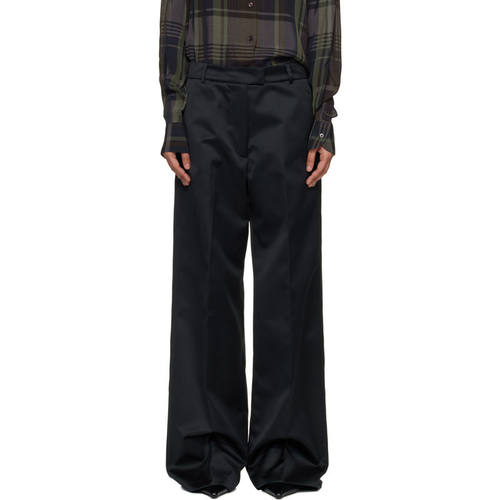 The Frankie Shop 女士 长裤 黑色 Brickell Satin