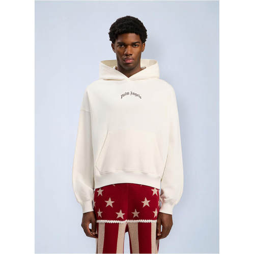 Palm Angels 棕榈天使 男士 FW25 卫衣 背部弧形Logo宽松连帽