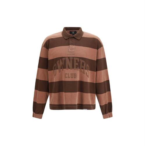 Represent 男士 FW26 POLO衫 代表车主俱乐部的条纹官网直邮进口