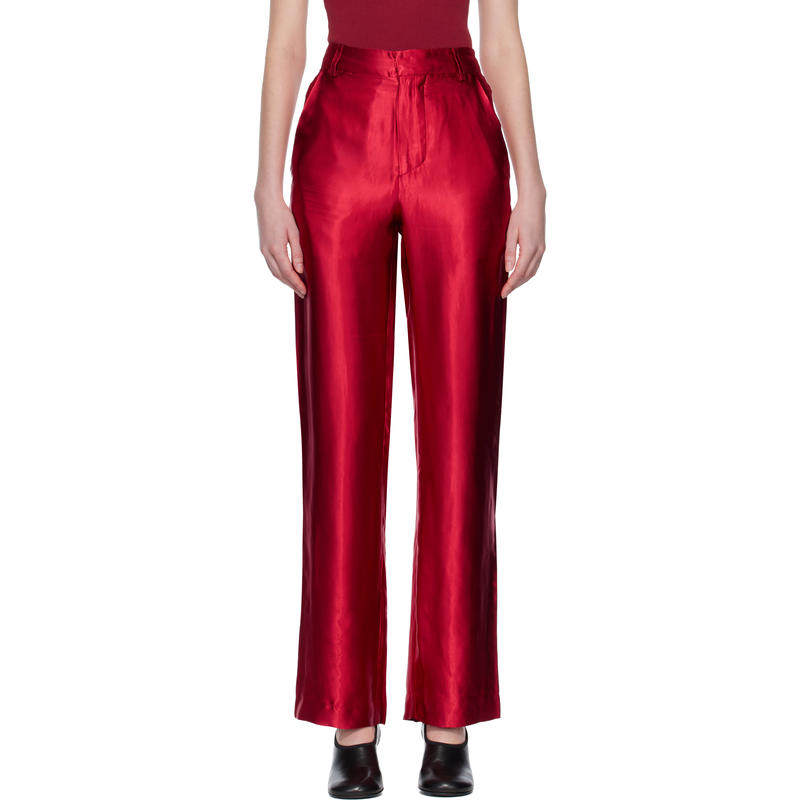 Edward Cuming 女士 长裤 红色 Slink Tailored 长裤