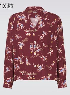 Bode 男款Layup 印花衬衫 迷衣时尚