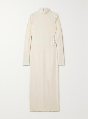 TALLER MARMO 女士中长连衣裙 Swanson 绉纱长款连衣裙