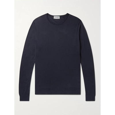 John Smedley 男士 毛衣 Hatfield 修身海岛棉毛衣