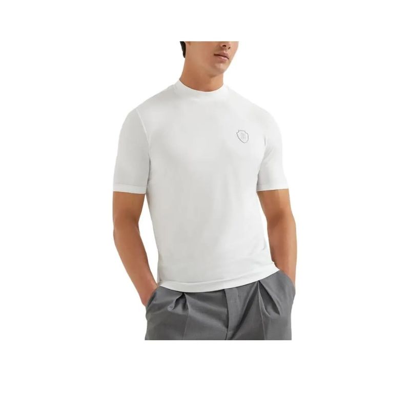 [BC男装]Brunello Cucinelli 男士 秋冬新品 T恤 标志刺绣 T恤