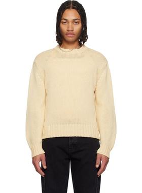 SUNFLOWER 男士 上衣 黄色 Frederik Cotton 针织衫