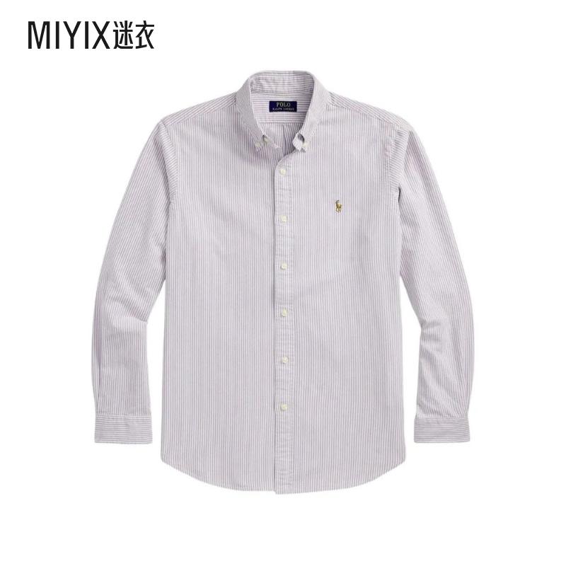 Polo Ralph Lauren 訂製條紋牛津襯衫 迷衣时尚