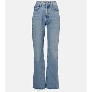 AGOLDE 女士 牛仔长裤 Leena 高腰喇叭牛仔裤