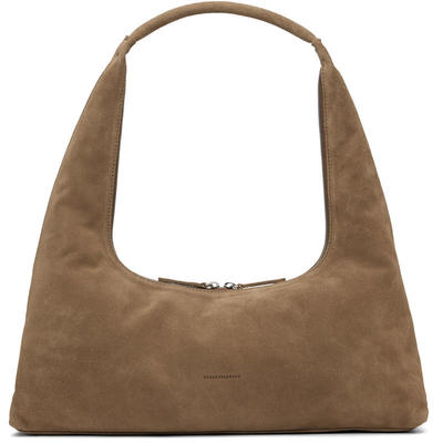 MARGESHERWOOD 女士 单肩包 棕色大号