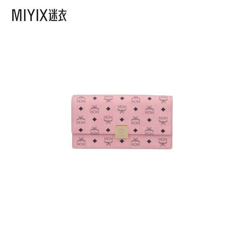 【早秋新品】MCM 女款Aren 大号斜挎钱包 迷衣时尚