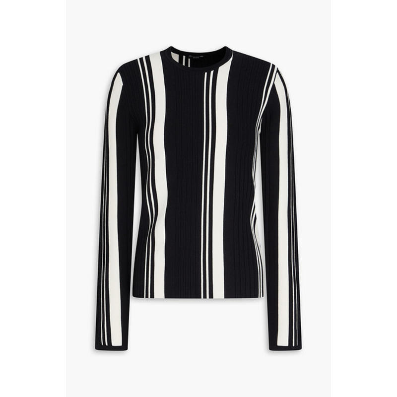 Joseph 女士 毛衣 条纹罗纹针织毛衣