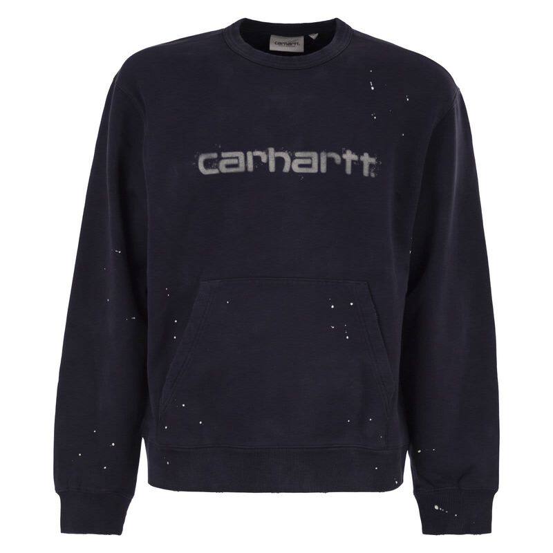 Carhartt 卡哈特 中性（成人） FW26 卫衣 Spray 水手领质感徽标