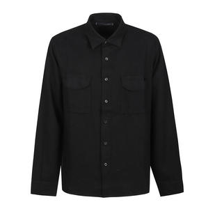 MASSIMO OSTI STUDIO 男士 SS26 衬衫 黑色