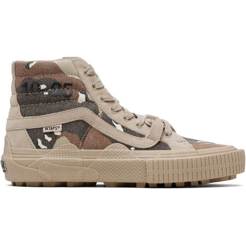 WTAPS 男士 运动鞋 驼色 Vans  OAMC 联名 Sk8-Hi GL Lug 高帮