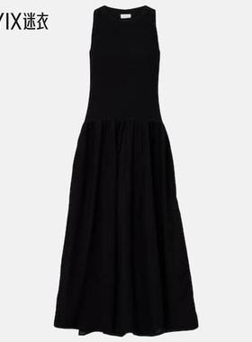 Velvet by Graham & Spencer 女款Amelia 棉混纺长款连衣裙 迷衣