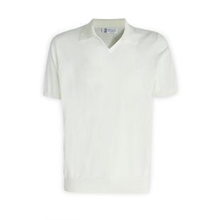 Cucinelli 徽标POLO衫 男士 POLO衫 SS26 Brunello