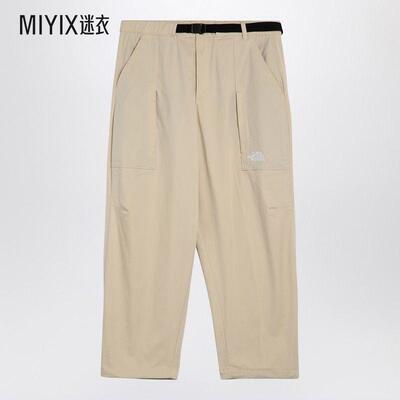 The North Face北面 男款奶油色棉混纺裤子 迷衣时尚