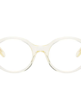 Loewe 女士 太阳镜 米色 Slim Round 眼镜
