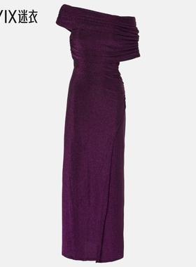 Diane von Furstenberg 女款Agustin 针织长款连衣裙 迷衣时尚