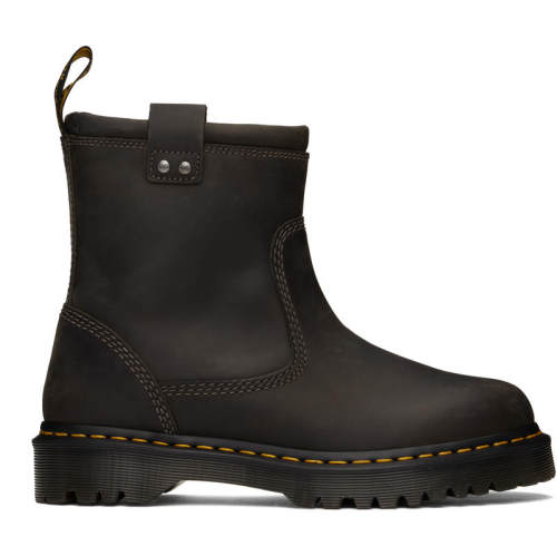 Dr. Martens 马丁博士 男士 短靴 灰色 Anistone Lo Leather 踝靴