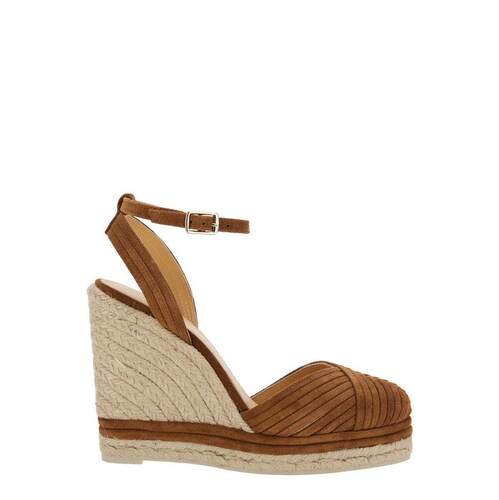 Castaner 女士 SS25 高跟鞋 Colina 草编鞋