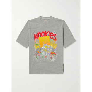 kapital 男士 衬衫 Buster Peckish Bowy 印花棉针织T恤