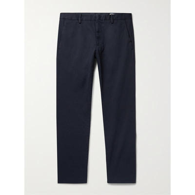 NN.07 男士 长裤 'Theo' 锥形弹力有机棉质斜纹布斜纹棉布裤