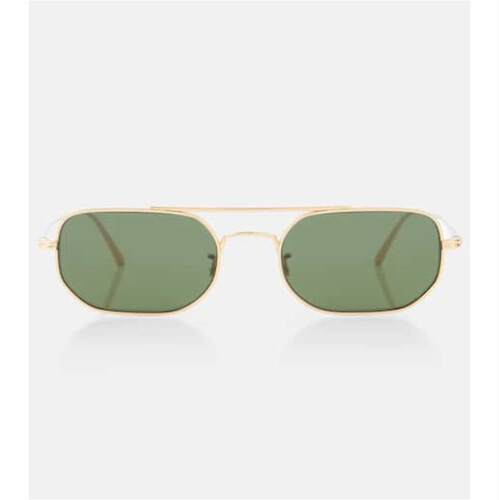 Khaite 女士 太阳镜 x Oliver Peoples 1989C 飞行员太阳眼镜