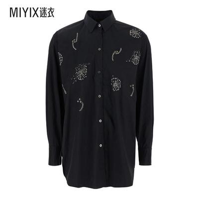 【春夏新品】Plain 女款con applicazioni 衬衫 迷衣时尚