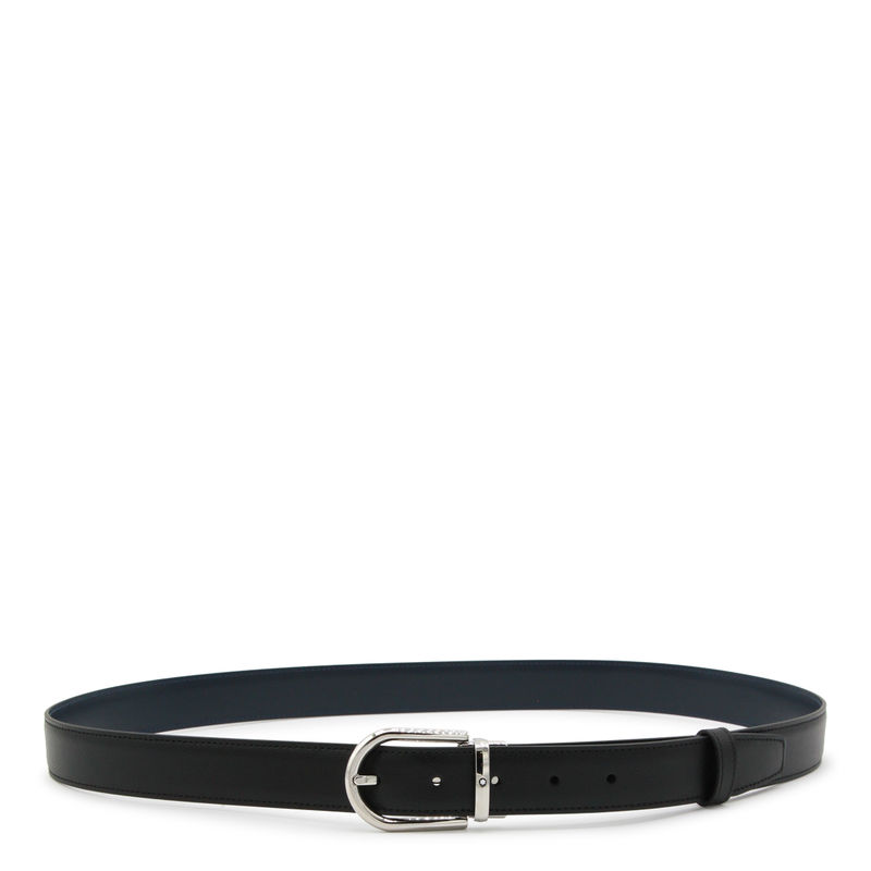 Montblanc万宝龙 男士 秋冬新品 腰带 黑色皮带腰带