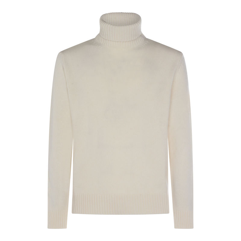 Seven Gauge 男士 秋冬新品 针织衫 白色羊毛针织衫