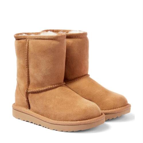 UGG Australia 中性（儿童） 靴子 II 经典款绒面革童鞋童装