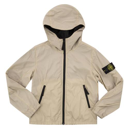 Stone Island 石头岛 男童 SS26 夹克 连帽拉链口袋童装