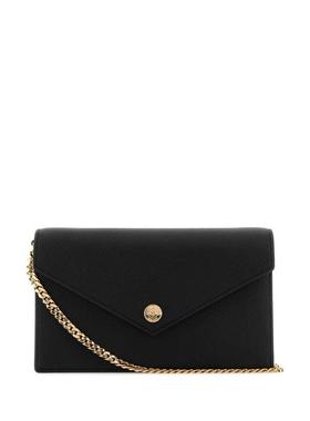 Tory Burch 女士 SS26 单肩包 黑色皮革斜挎包