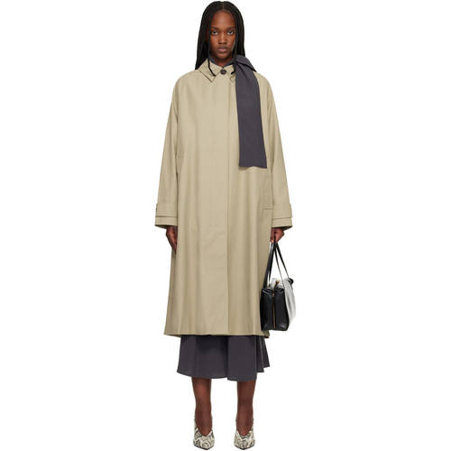Studio Nicholson 女士 大衣 驼色 Holin Technical Cotton 风衣