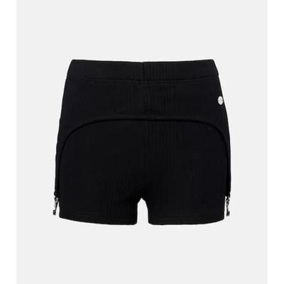 Jean Paul Gaultier 女士 短裤 罗纹针织棉质针织短裤