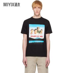 系列 maria Wacko Crew 恤 黑色 男款 迷衣时 Stand Neck