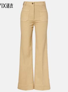 Victoria Beckham 女款Alina 高腰喇叭牛仔裤 迷衣时尚
