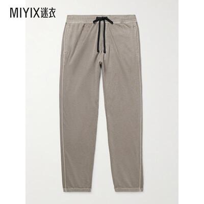 James Perse 男款直筒棉针织运动裤 迷衣时尚