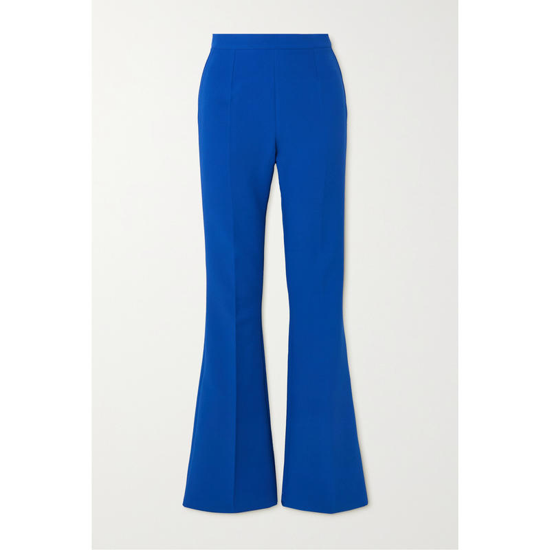 Safiyaa 女士 长裤 Alexa 弹力绉纱喇叭裤