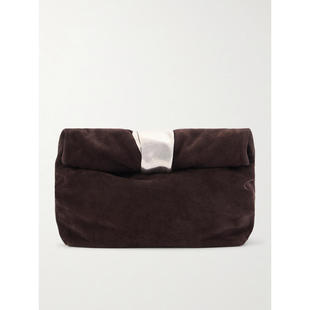 Cuff Staud 手拿包 SS26 绒面革手包 女士