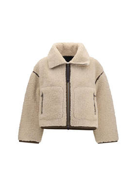 Pinko 品高 女士 FW26 夹克 Eco 毛羊皮