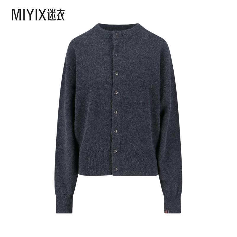 [秋冬新品]Extreme Cashmere 女款超级羊绒灰色毛线衫 迷衣时尚